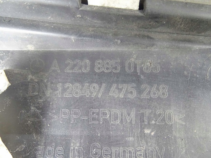 фото №11, Mercedes s клас w220 бампер перед переднє 744