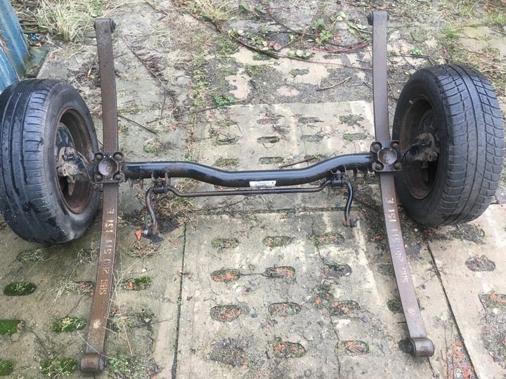 фото №1, Вісь балка підвішування ресори зад vw caddy iii 2k0500051ab 2k0511151e