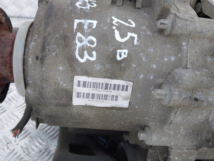 фото №6, Коробка передач коробки передач автомат редуктор 7523278 96024839 7526278-07 2.5 bmw x3 e83