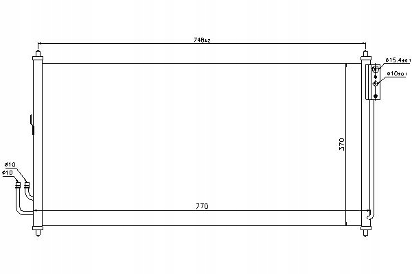 фото №13, Радиаторов кондиционера nissan murano 04- 3.5 i v6