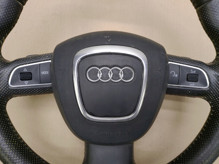 фото №14, Руль + подушка мультифункция лепестки s-line audi a3 8p рестайлинг годы 08-12