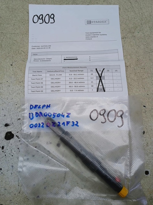 фото №1, Инжектор zejdr00504z ford 2.0 tdci