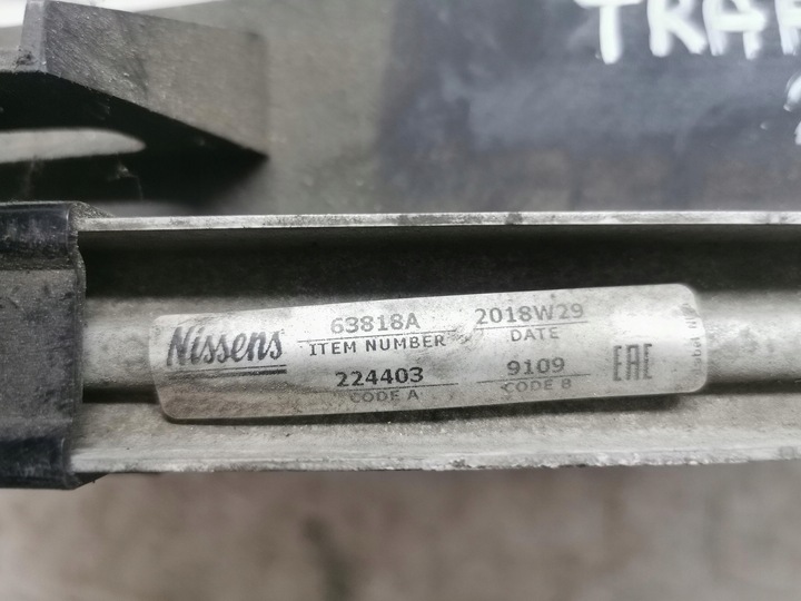 фото №8, Радіаторів renault trafic ii 2.5 dci 01-14