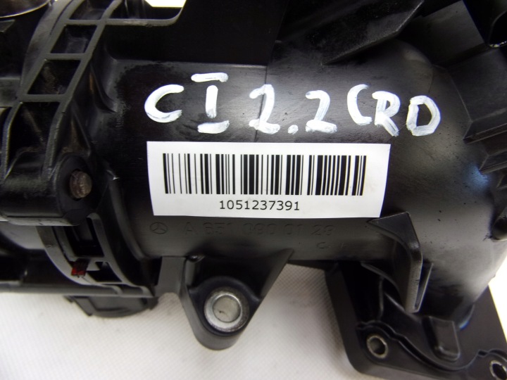 фото №8, Jeep compass i 2.2 06- колено трубка  воздуха a6510900128