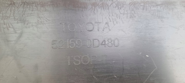 фото №10, Бампер задний toyota yaris iii рестайлинг 52159-0d480