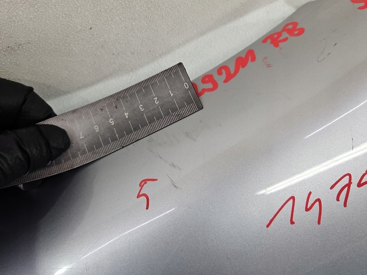 фото №11, Крыло перед левый ssangyong rexton i 01-05 серебряный saf