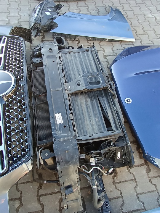 фото №6, Mercedes 167 gle рестайлінг капот amg бампер pas радіатор лампи крила