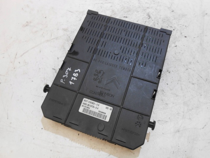 фото №6, Peugeot 307 модуль блок керування  bsi 9663510180