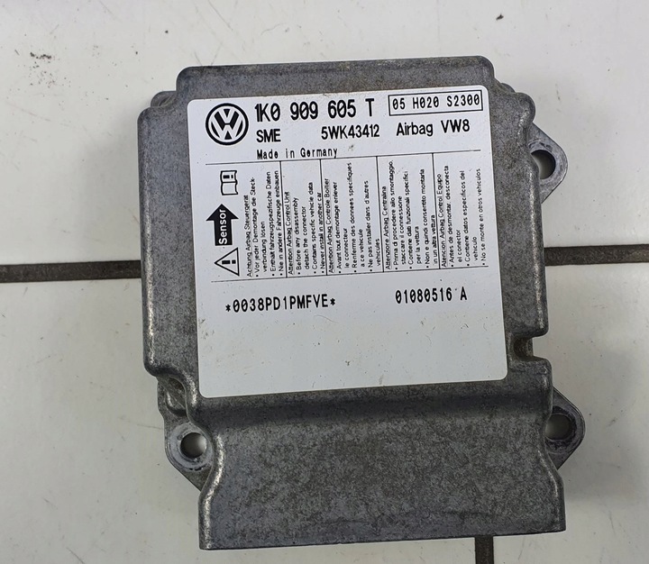 фото №6, Octavia ii рестайлинг подушка водителя пассажира комплект 5j0880201k