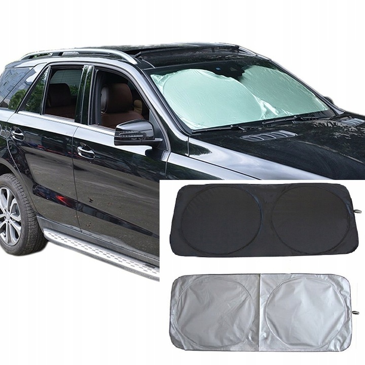 фото №8, Защита солнцезащитная na передняя стекло автомобильная переносная 150 70cm