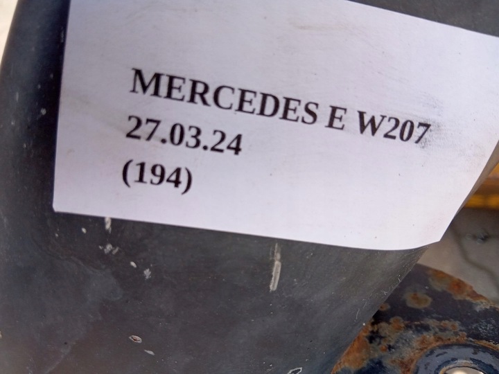 фото №7, Подрамник тележка балка зад 3.0 cdi mercedes e w207 купе c207 e350