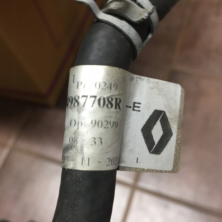 фото №5, Трубка  основний  captur ii 1.0 tce 144987708r 0392023219
