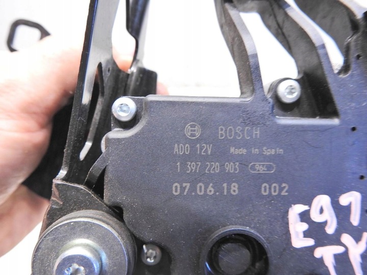 фото №7, Двигунчик двірники кришки bmw 3 e91 1397220