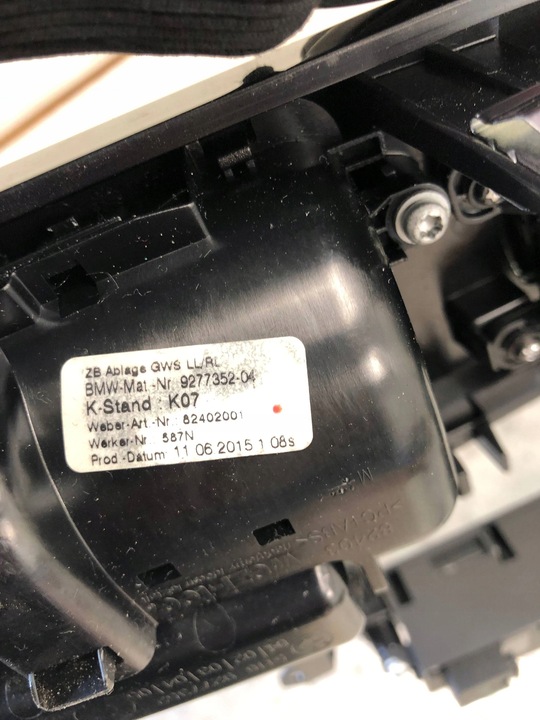 фото №10, Dekor тунелю бардачок idrive bmw f10 f11 lci рестайлінг 9206372 9350723