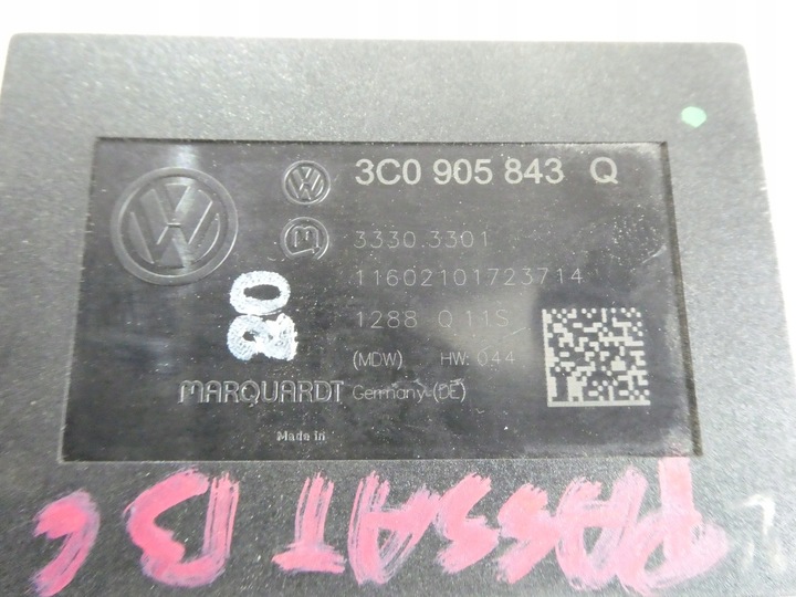 фото №5, Замок зажигания ключ vw passat b6 3c0905843q