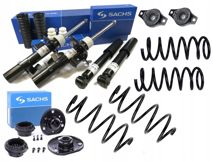 фото №1, Амортизаторы пружины кронштейны перед зад ford mondeo mk4 универсал sachs