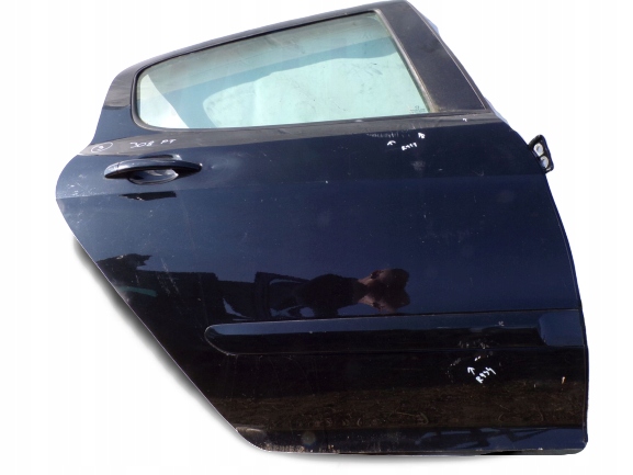 фото №1, Двері праві зад peugeot 308 t7 хетчбек hb