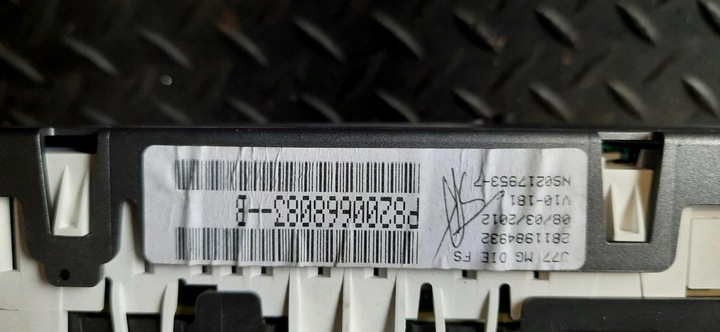 фото №7, Спідометр  прилади renault modus p8200668083b