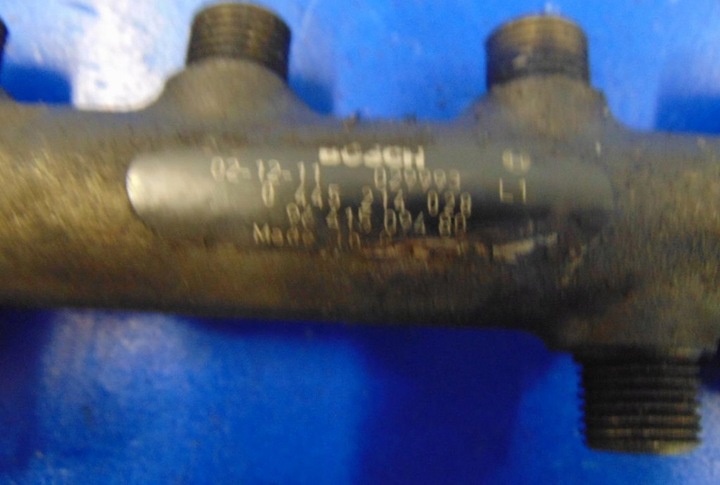 фото №13, Peugeot 206 1.4hdi планка впрыскивающий 0445214028 9641509480