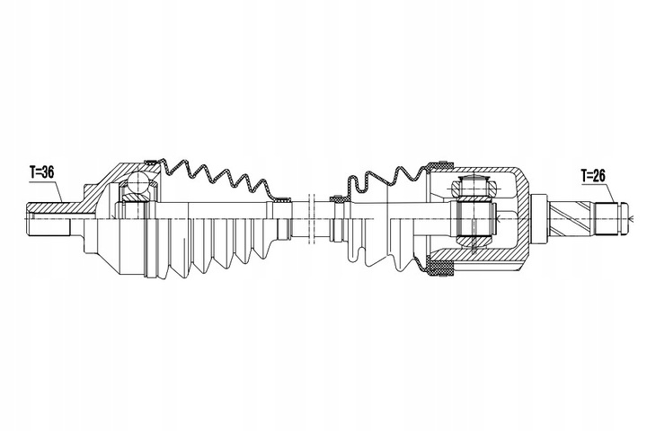 фото №2, Nty полуось приводная