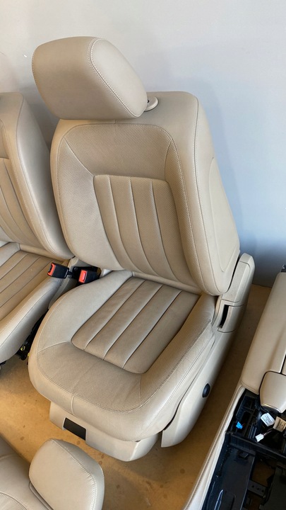 фото №8, Оббивка сидіння шкіра mercedes cls w218 вентильована