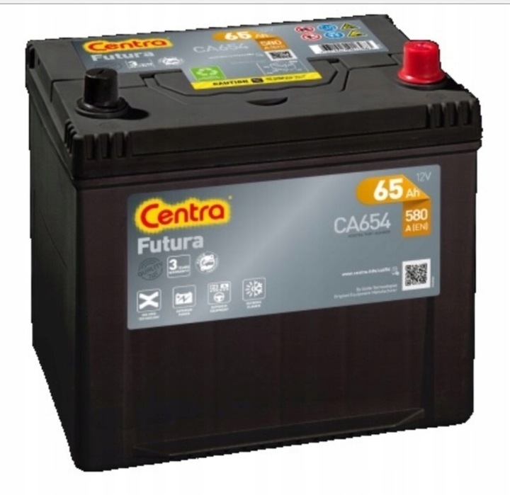 АКУМУЛЯТОР CENTRA CA654 12V 65AH 580A