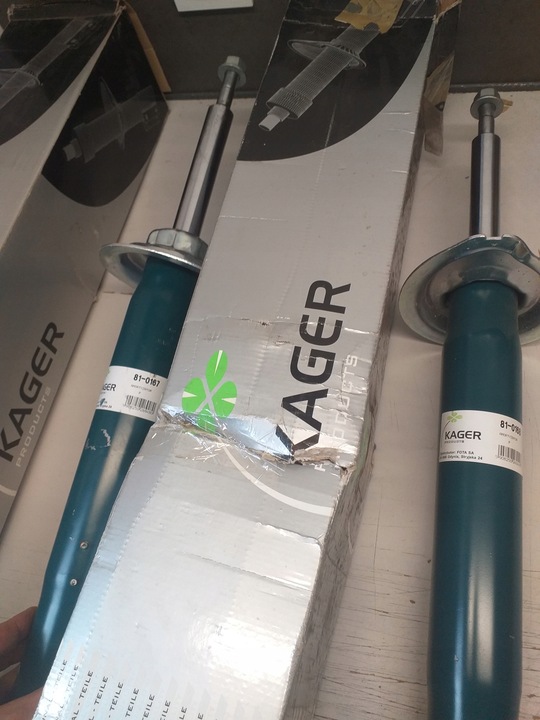 фото №12, 81-0167+81-0168 kager амортизатори bmw e39