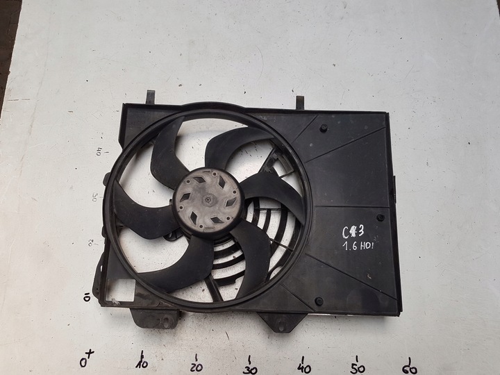 фото №1, Citroen c3 ii 09-13r 1.6 hdi вентилятор радіатор