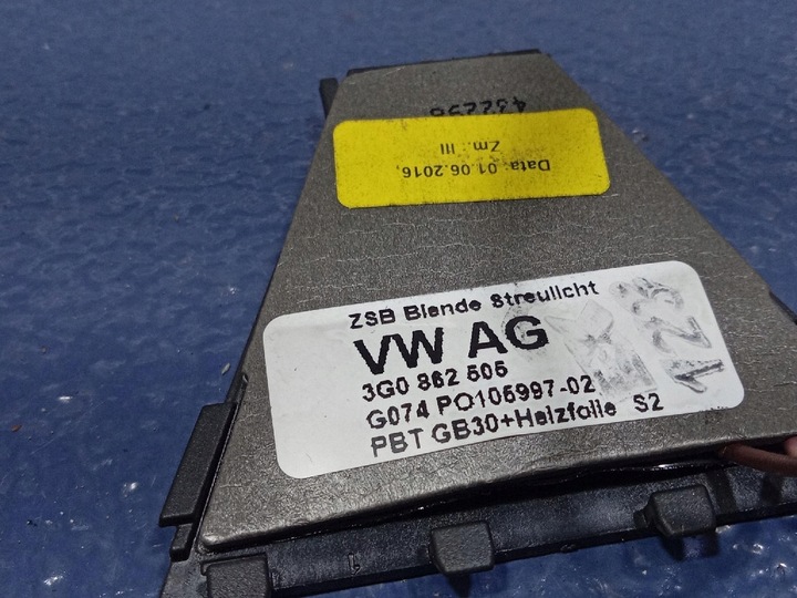 фото №5, Vw passat b8 датчик датчик дощу 3g0862505