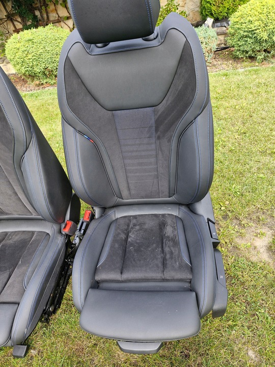 фото №9, Bmw g21 универсал рестайлинг сиденье диван обшивки kpl. м-пакет