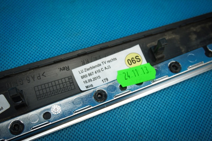 фото №6, Молдинг декоративная дверь dekor audi q5 sq5 8r 8r0867410c aj3