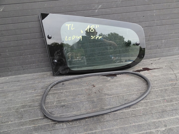 фото №1, Dacia lodgy stepway 2018 скло кузовна лівий зад прокладка відкидна org