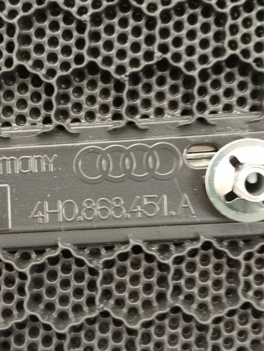 фото №8, Audi a8 s8 d4 4h 2012 маскувальна накладка динаміка низькочастотного 4h0868144