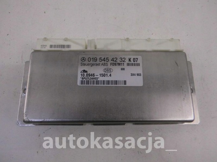 фото №5, Mercedes 202 реле модуль abs 0195454232 k07