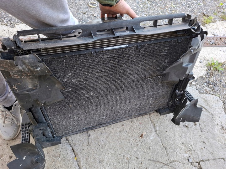 фото №5, Mercedes w222 комплект радіаторів води клімат вентилятор вентилятор 350 cdi 13r