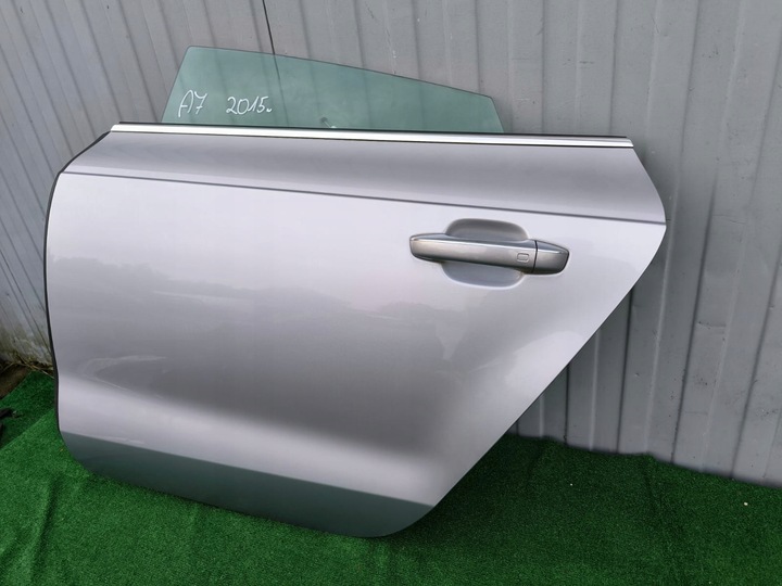 фото №1, Audi a7 s7 rs7 c7 4g8 дверь задние зад левая lz7g серебристый kpl