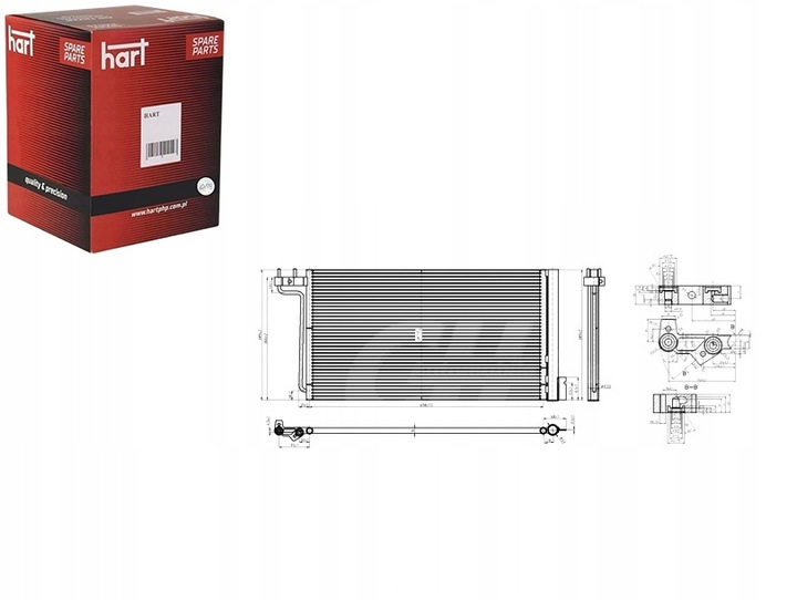 фото №9, Hart радіаторів do клімат. ford focus iii 11- 62167