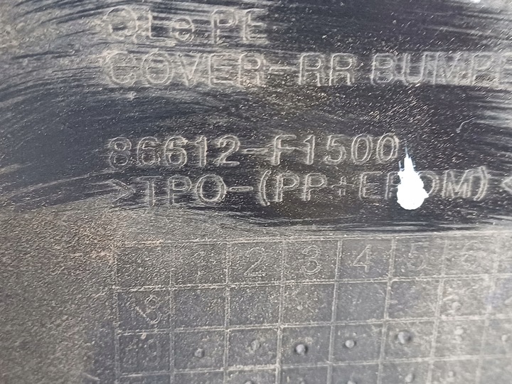 фото №9, Kia sportage 4 iv рестайлінг 18- бампер зад 86612f1500