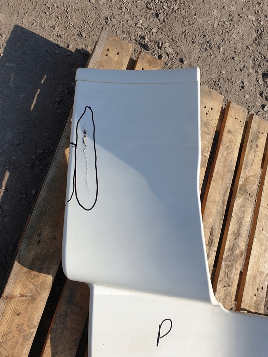 фото №9, Обтікач спойлер каркас коса права man tga tgx