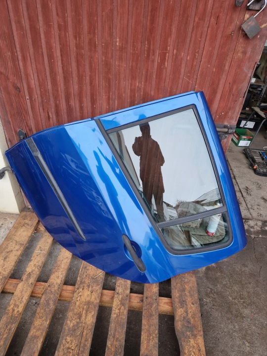 фото №13, Renault clio iii 05-09 двері ліві зад ліві задні оригінал лак обшивка дверей