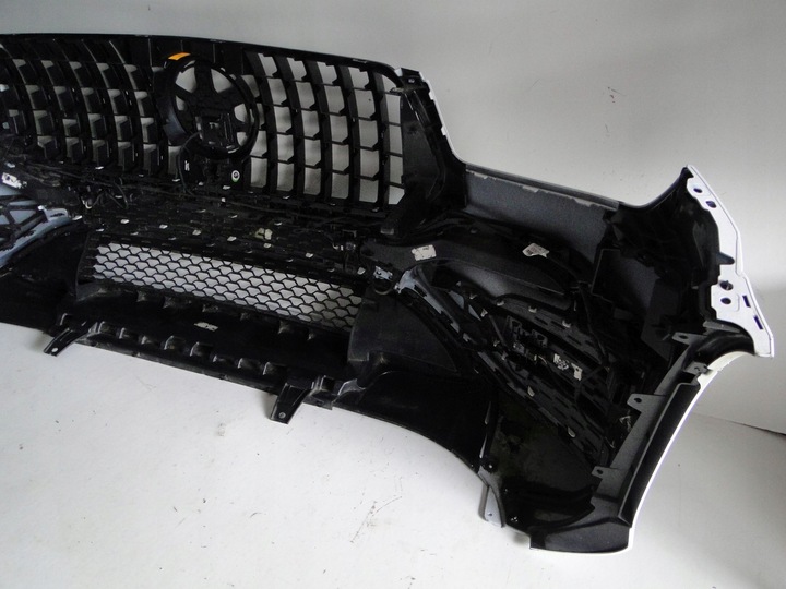 фото №15, Mercedes gle 167 w167 c167 рестайлинг бампер переднее 53 amg решётка радиатора panamericana