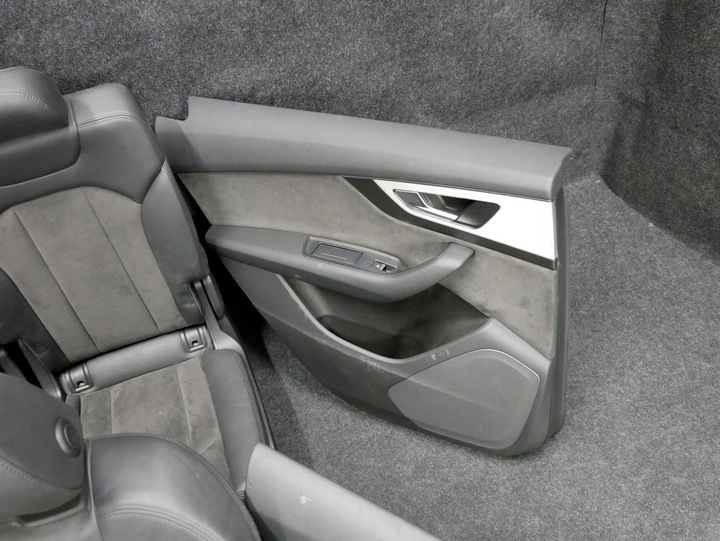 фото №12, Сидіння обшивки комплект шкіра алькантара audi q7 4m