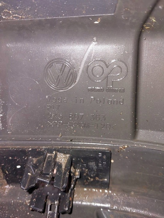 фото №11, Бампер зад задний volkswagen caddy iii 3 2k5807363