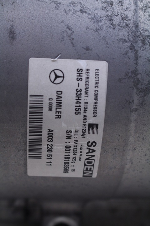 фото №6, Компрессор кондиционера e- smart fortwo ii 15r.