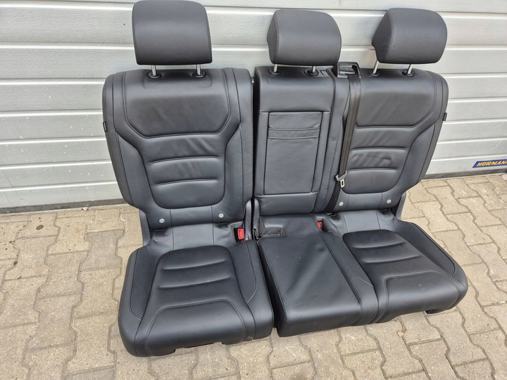 фото №13, Vw touareg ii 7p 10-18 сидіння сидіння чорна шкіра електрика kpl європа bdb