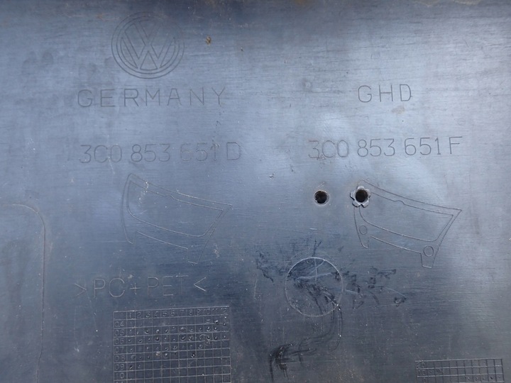 фото №7, Решётка решётка радиатора vw volkswagen passat b6 3c highline 2005-2011r 3c0853651f