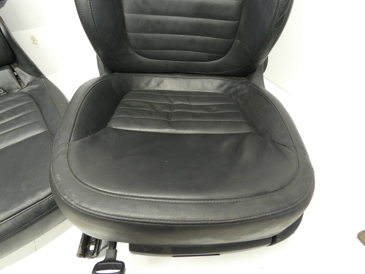 фото №10, Kpl сидіння сидіння диван шкіра skoda yeti 5l підігрів