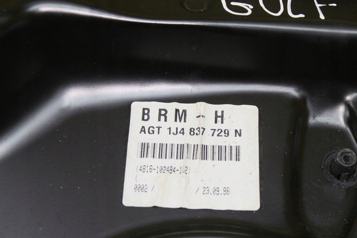 фото №8, Подъемник стекло левый перед golf iv 1j4837755n