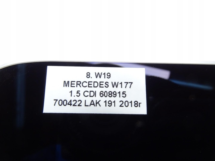 фото №9, Екран спідометр  дисплей a2479007004 mercedes w177 w247 uk
