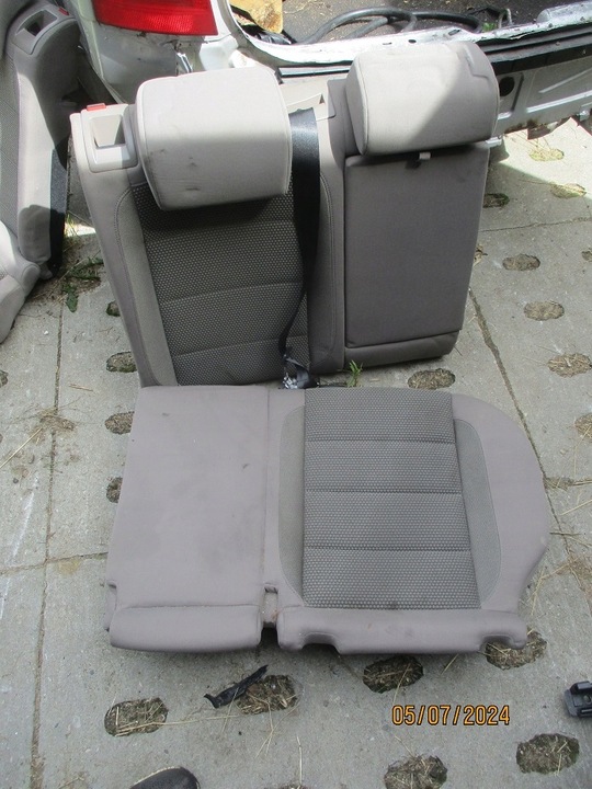 фото №4, Vw golf vi універсал сидіння складний диван обшивки eu